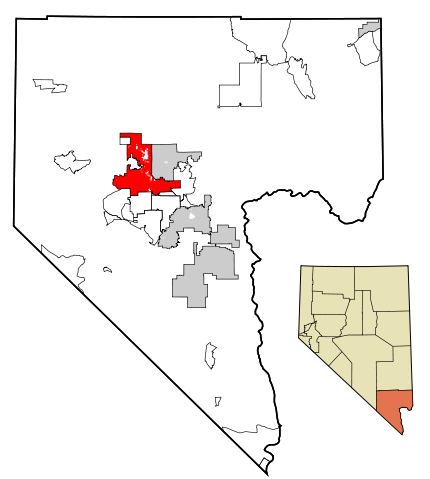 Image:Clark County Nevada Incorporated Areas Las Vegas highlighted.svg