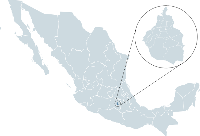 Image:Mexico map, MX-DIF.svg