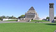 The Shrine of Remembrance is an important cultural landmark
