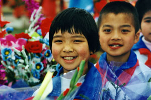 Two children from Putian