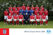 2006 England team - supporters of SOS Children