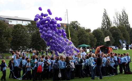 WOW Cambridge balloon launch