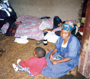 Beneficiaries of the SOS Family Strengthening Programme in Swaziland